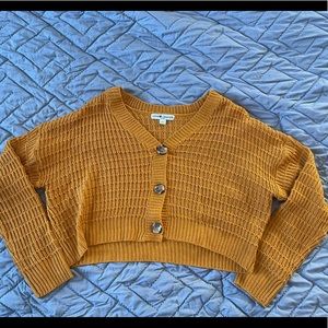 Cropped sweater
